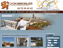 Tablet Screenshot of lyonimmo.net